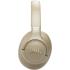JBL Tune 730 BT Wireless Over-Ear Headphones with JBL Pure Bass Sound, Bluetooth 6.0, Foldable Design, Audio Cable, 76-Hour Battery Life and Google Fast Pair/Microsoft Swift Pair - BEIGE